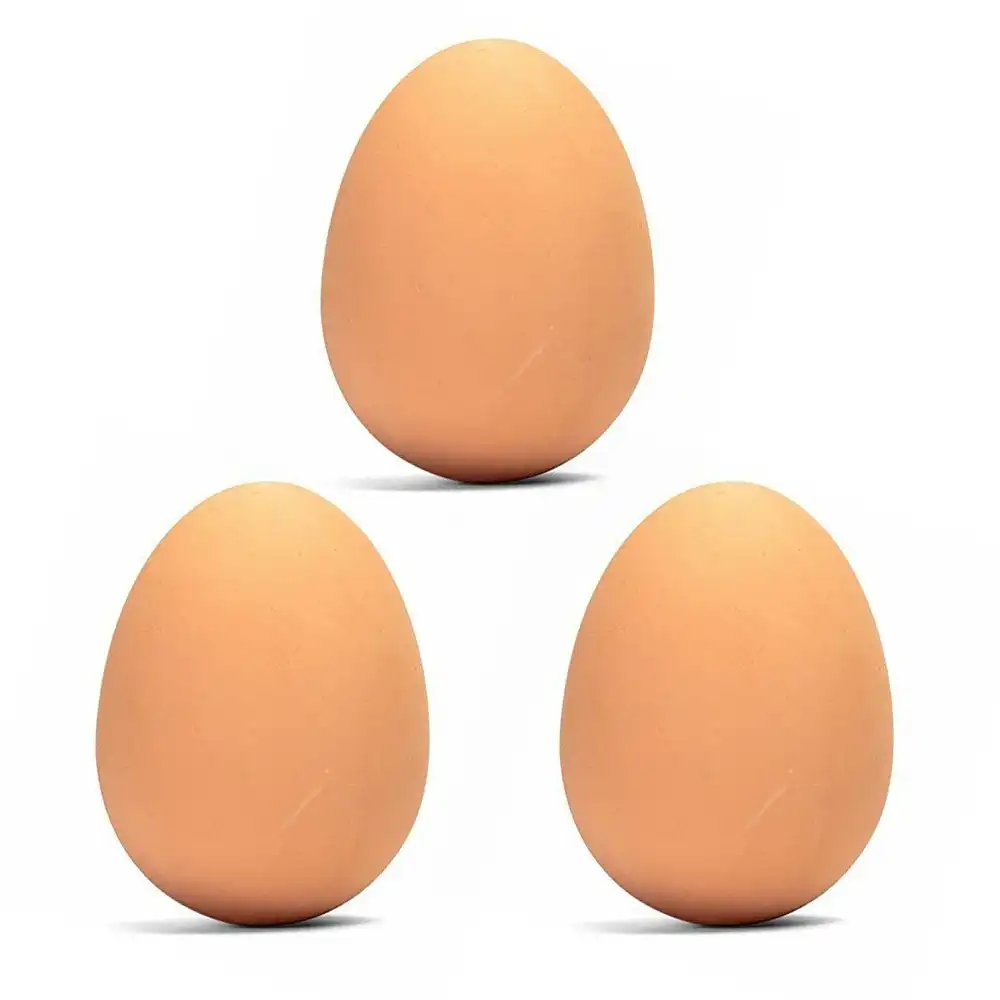 3x Fumfings Novelty Jetballs Fun Bouncy Chicken Egg 6cm Prank Toy Kids/Child 3y+