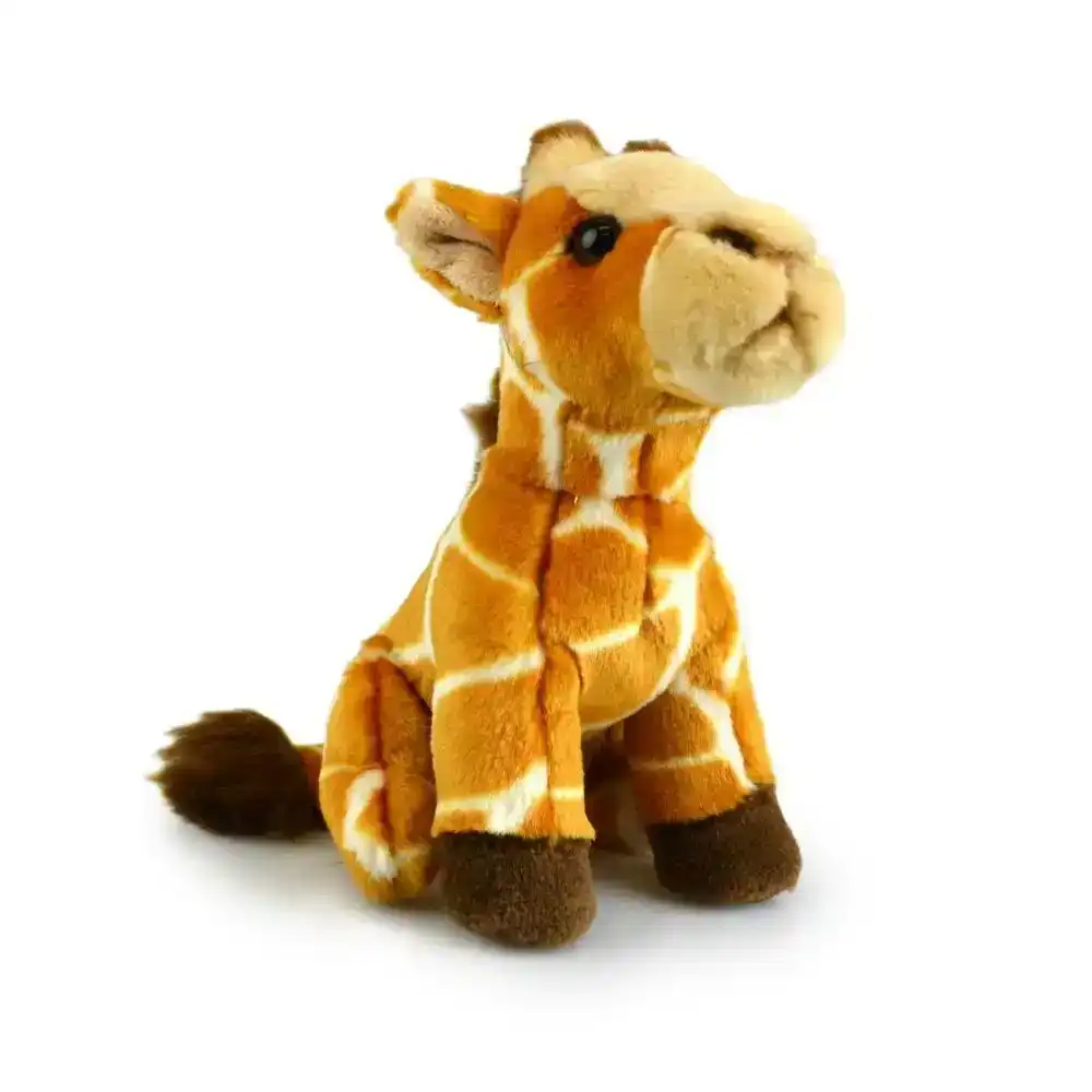 Lil Friends 18cm Giraffe Kids/Children/Toddler Soft Plush Toy Orange 3y+