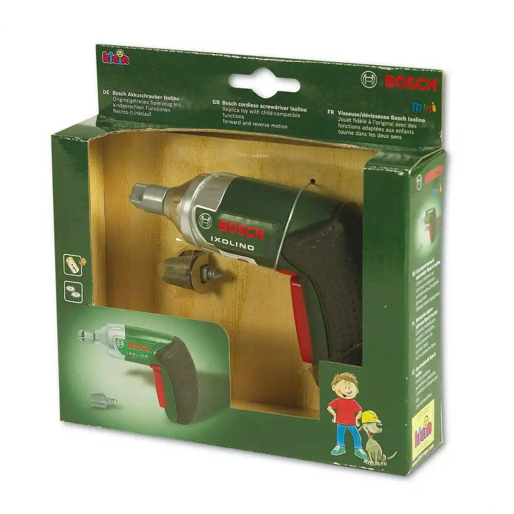 Bosch Ixolino Cordless Electric Screwdriver/Drill/Kids Playing Tool Toy 3+