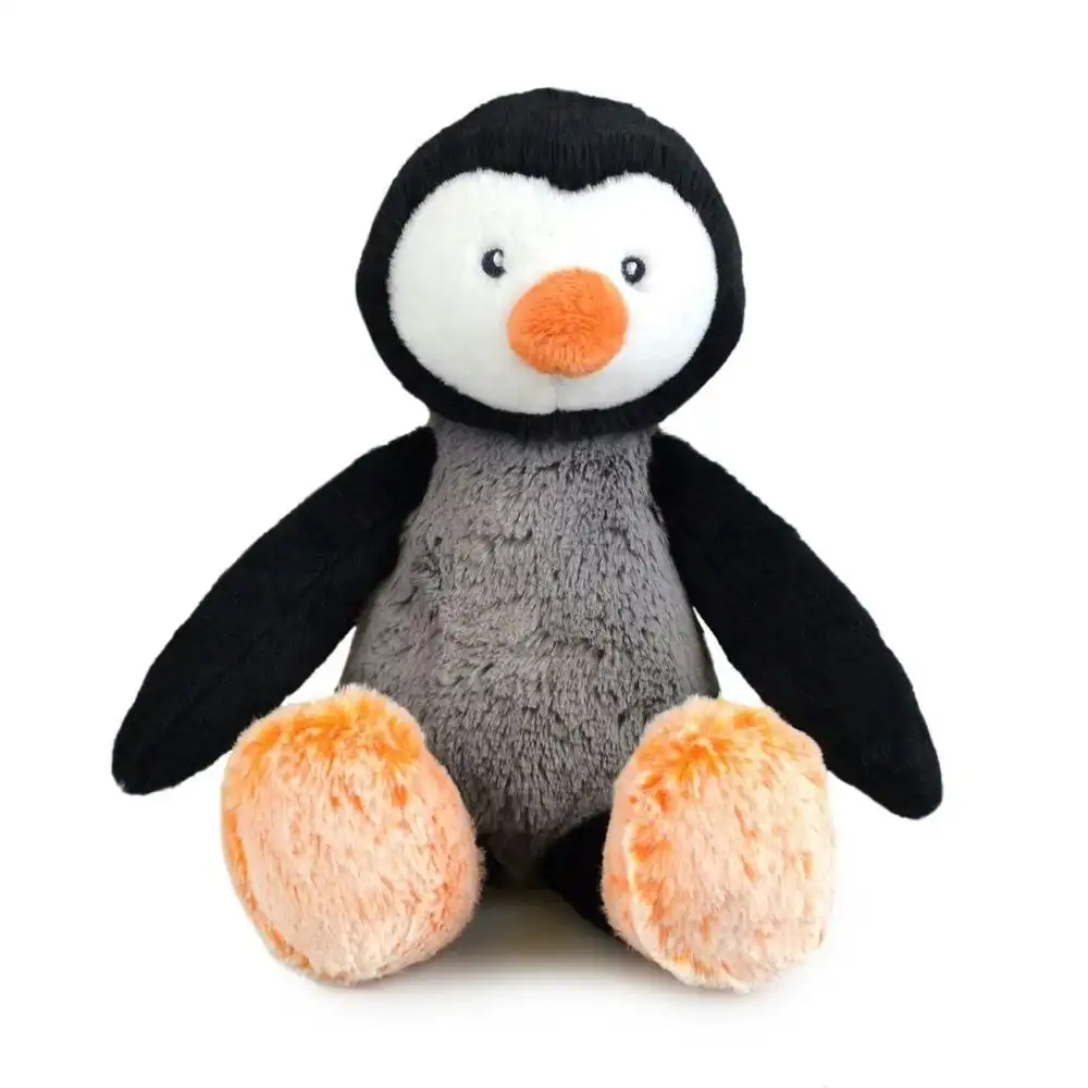 Frankie & Friends 28cm Pepper Penguin Soft Animal Plush Toy Kids 3y+ Black