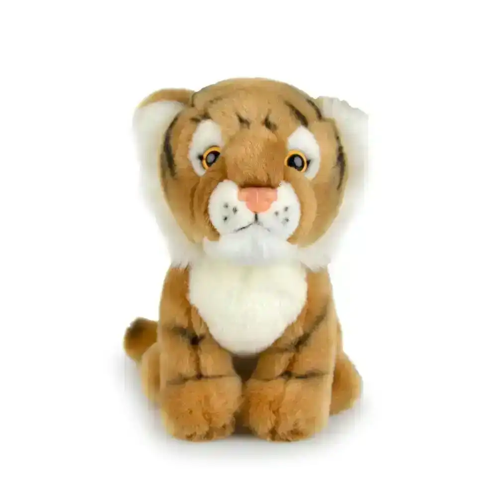 Korimco 18cm Lil Friends Tiger Kids Animal Soft Plush Stuffed Toy Gold 3y+