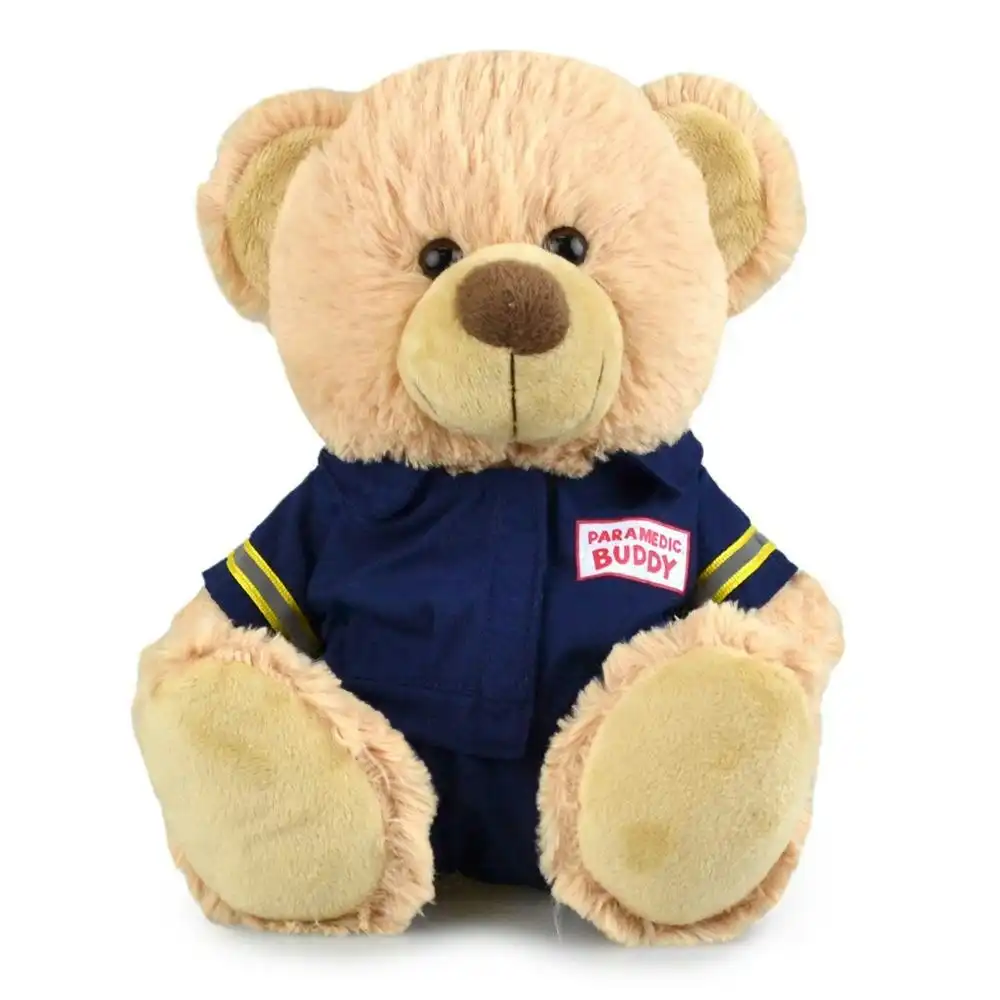 My Buddy Bear Kids/Toddler 23cm Soft Paramedic Plush/Stuffed Toys 3y+ Brown