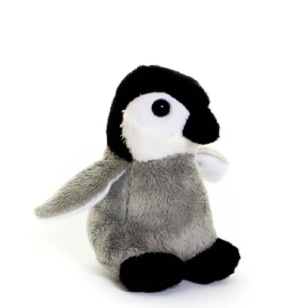 Living Nature SMOLS 15cm Naturli Penguin 0m+ Animal Plush Stuffed Toy Kids Black