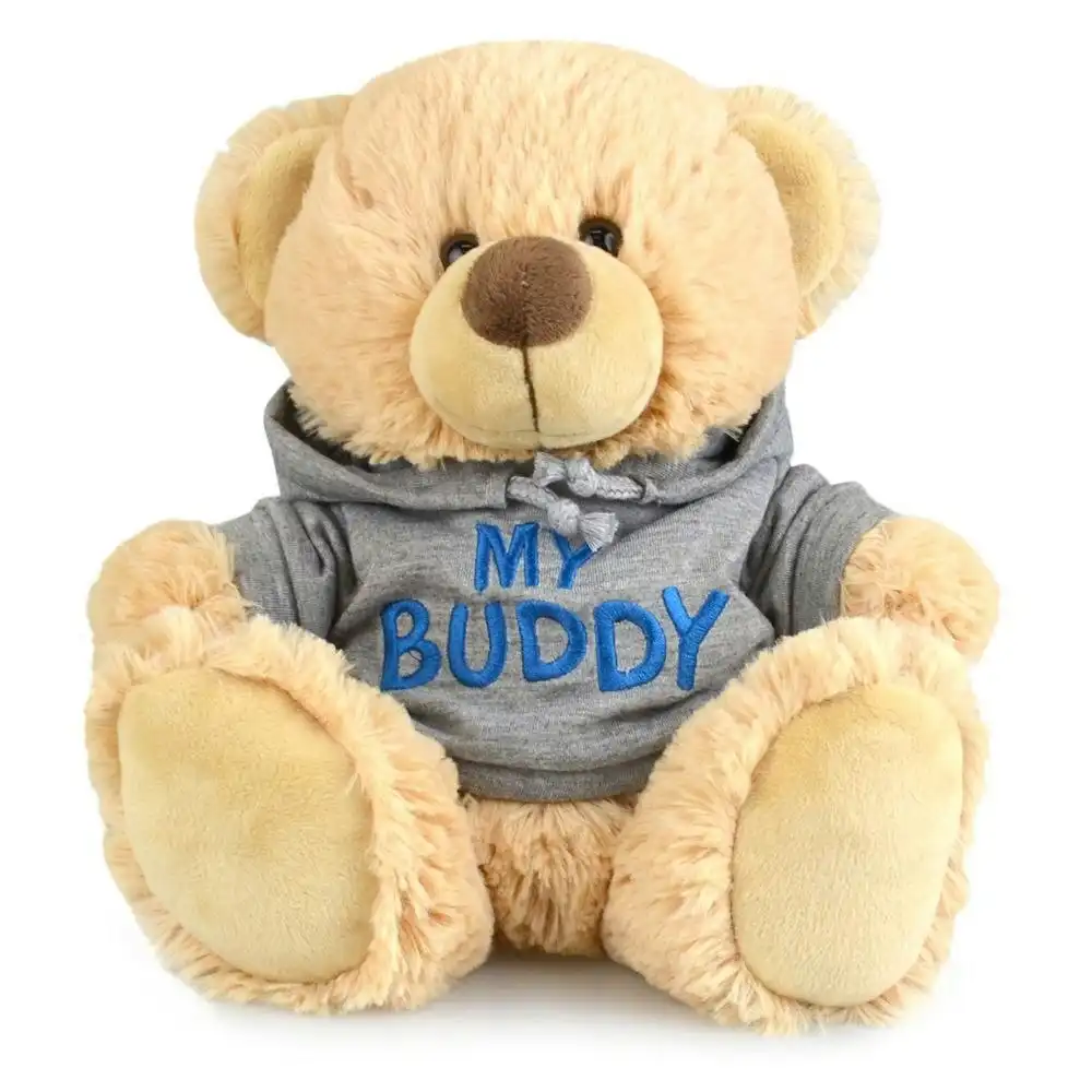 My Buddy Bear Kids/Toddler 23cm Soft Hoodie Plush/Stuffed Animal Toys 3y+ Brown