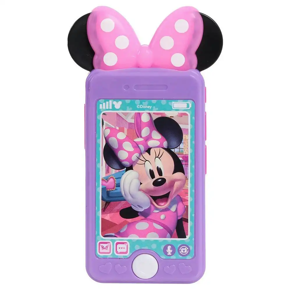 Disney Junior Minnie Mouse Chat With Me Cell Phone Set Kids 3y+ Cellphone Toy