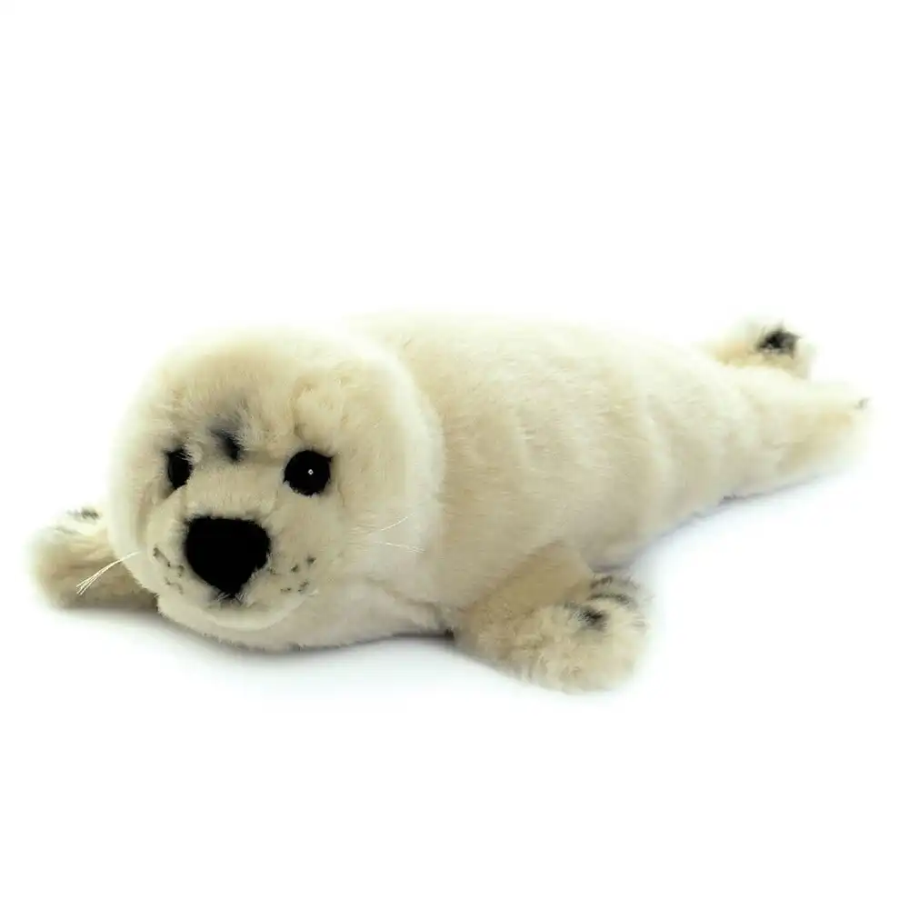 Living Nature Large Seal 35cm Stuffed Animal Plush Toys Baby/Infant/Children 0m+