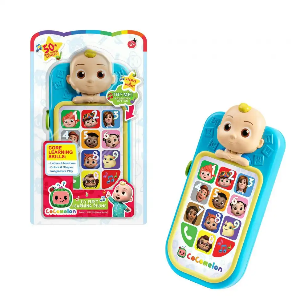 CoComelon My First Phone Kids 18m+  Educational Interactive Numbers Sound Toy