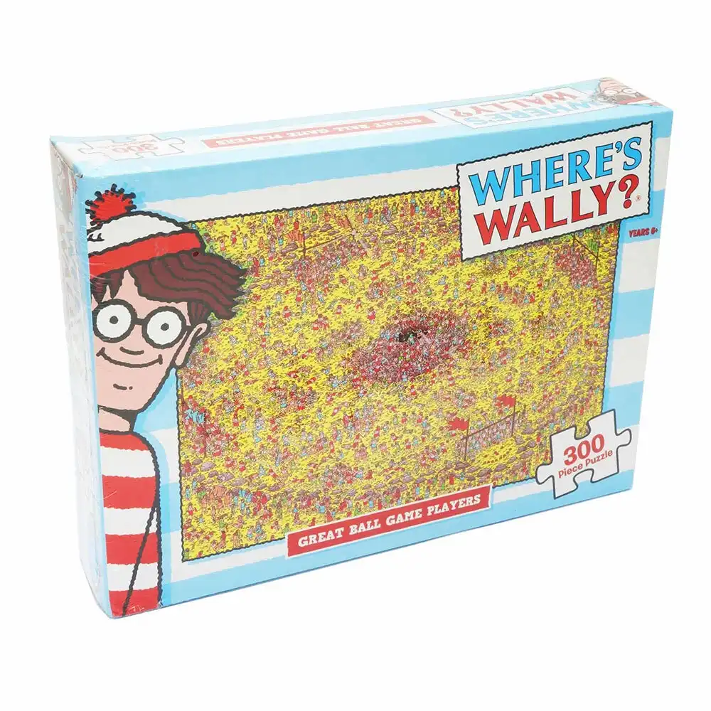 300pc Where's Wally Great Ball Game Players 61cm Jigsaw Puzzle Educational Kids