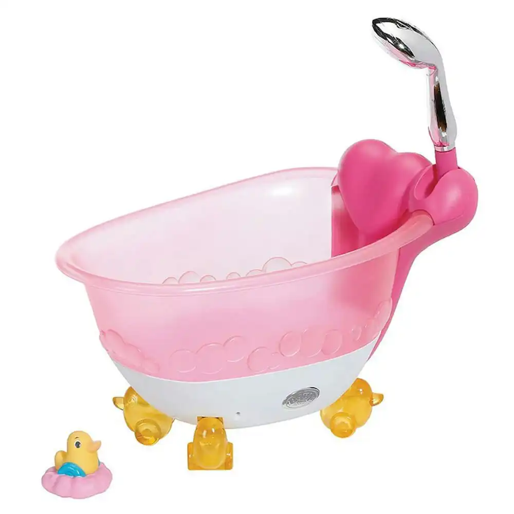 Baby Born 40cm Bath Bathtub w/Rubber Duck Music/Lights For 36-43cm Dolls Kids 3+