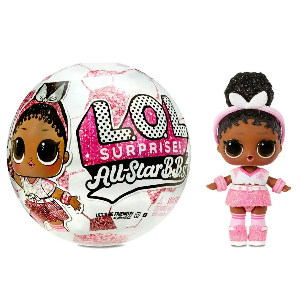 L.O.L Surprise All Star B.B.S Soccer Doll Collectable Figure Toy Kids 4y+ Asst.