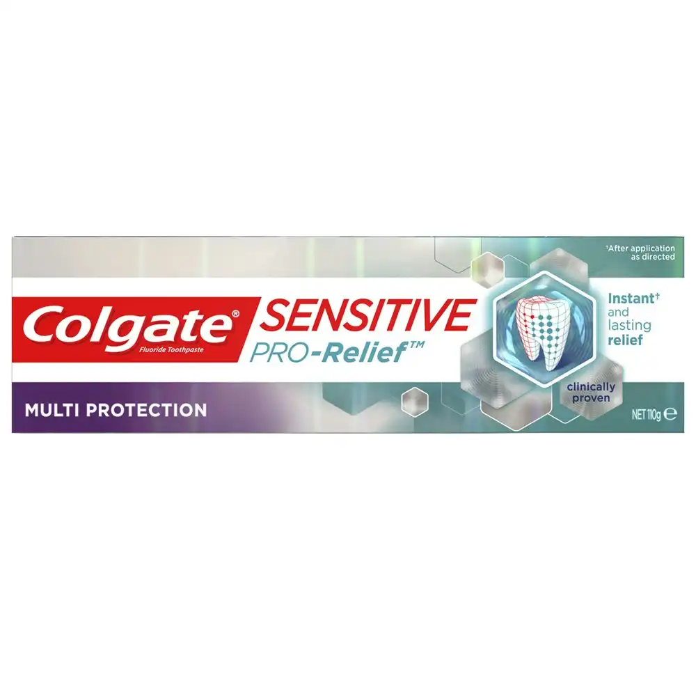 3x Colgate Sensitive ProRelief Multi Protection 110g Sensitive Teeth Toothpaste
