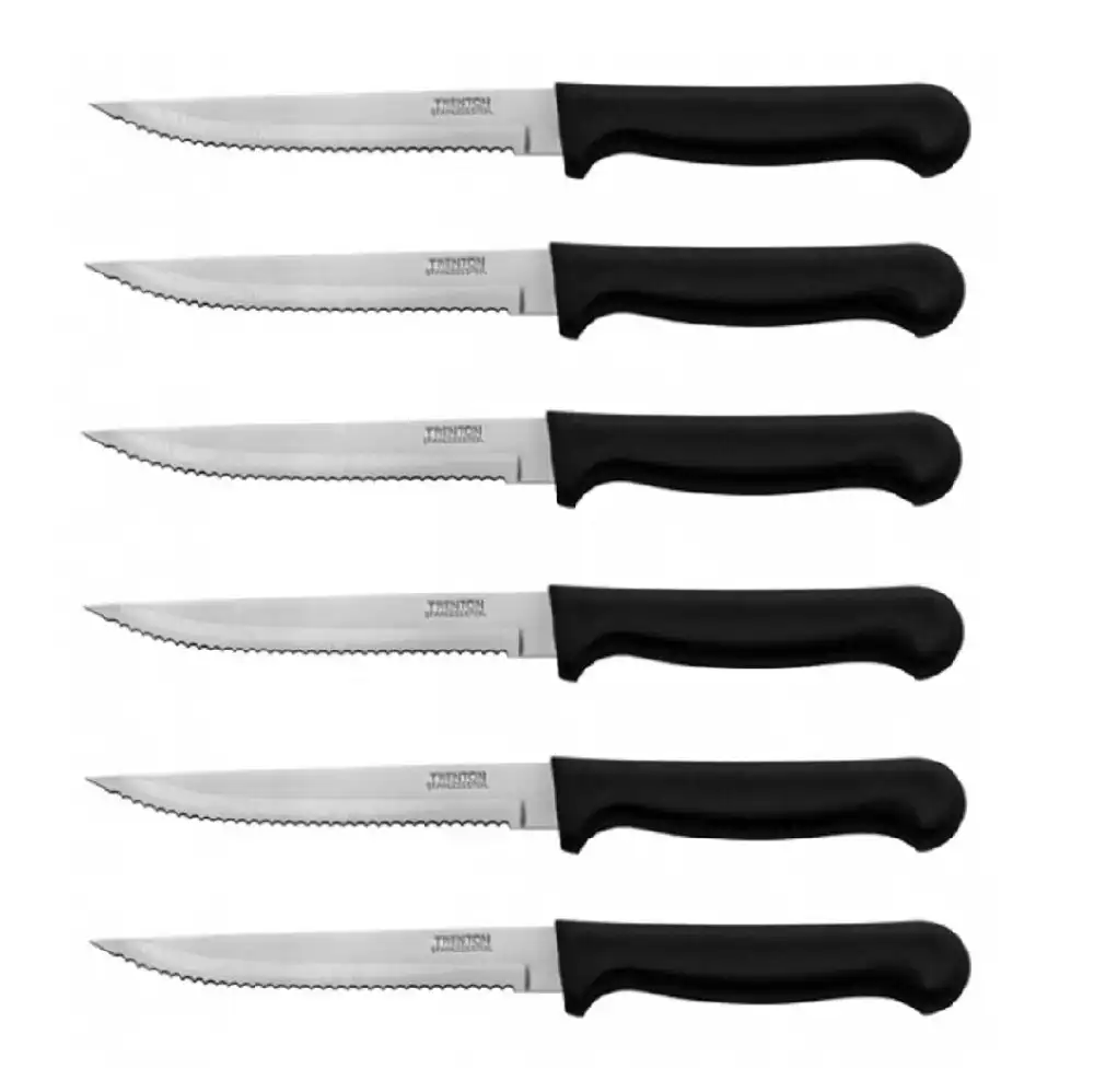 Trenton Pointed Tip Steak Knife Set Of 12