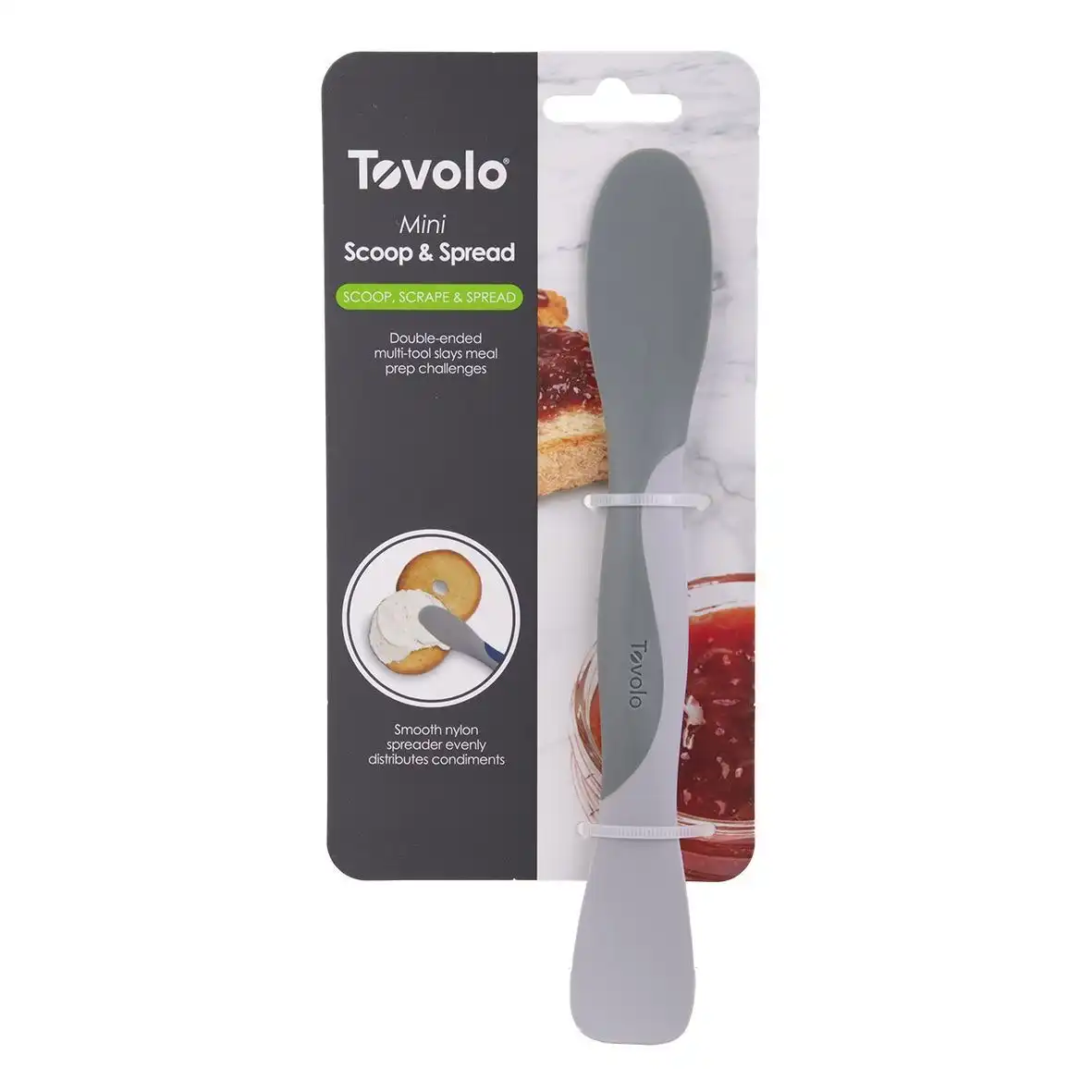 Tovolo Mini Scoop And Spreader   Grey