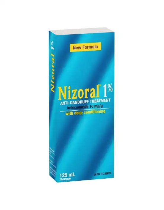 NIZORAL 1% Anti-Dandruff Treatment 125ml