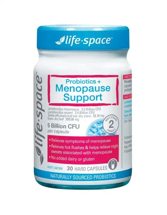 Life Space Probiotics + Menopause Support 30 Capsules