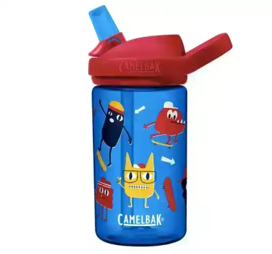 Camelbak Eddy Kids 0.4L Drinking Bottle- Skate Monster
