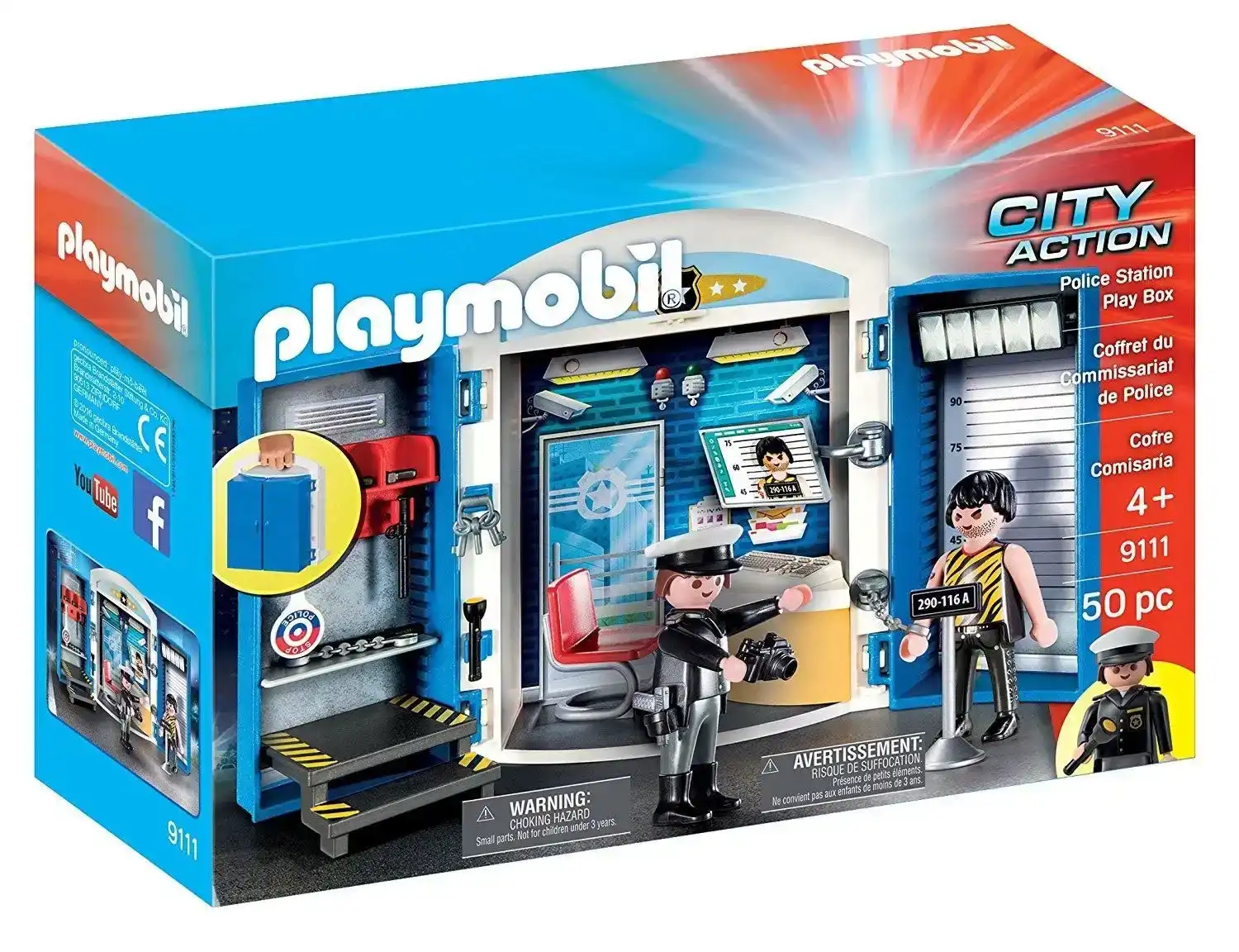 Playmobil -Police Station Play Box
