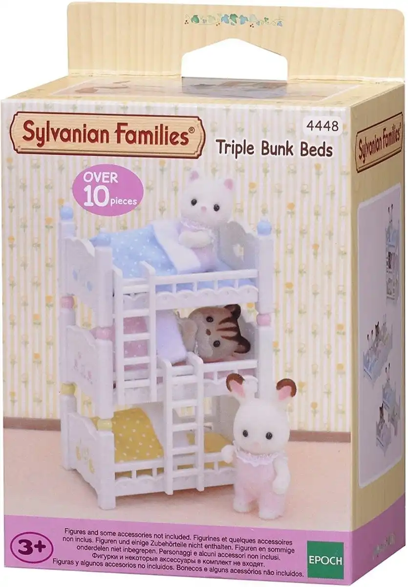 Sylvanian Families Triple Bunk Beds