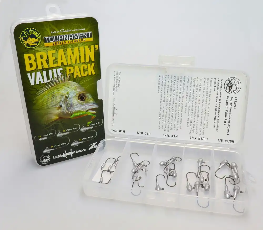 TT Lures Tournament Series Breamin Value Pack - TT Lures Assorted Jigheads Kit