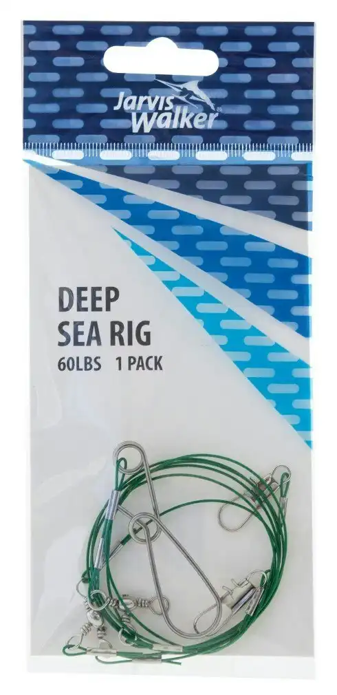 Jarvis Walker Deep Sea Rig - Deep Sea Fishing Rig With 60lb Wire