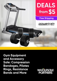 Top Deals on Gym Equipment and Accessory Sale - Compression Bandages, Pilates Rings, Resistance Bands and More - Powertrain - deals from $5