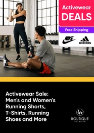 Activewear Sale - Men's and Women's Running Shorts, T-Shirts, Running Shoes and More - Nike, Adidas - Free Shipping
