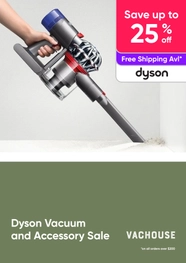 Dyson Vacuum and Accessory Sale – up to 25% off