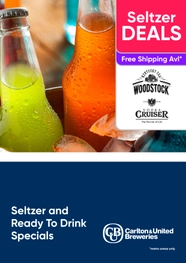 Seltzer and Ready To Drink Sale: Vodka Cruiser, Woodstock and More