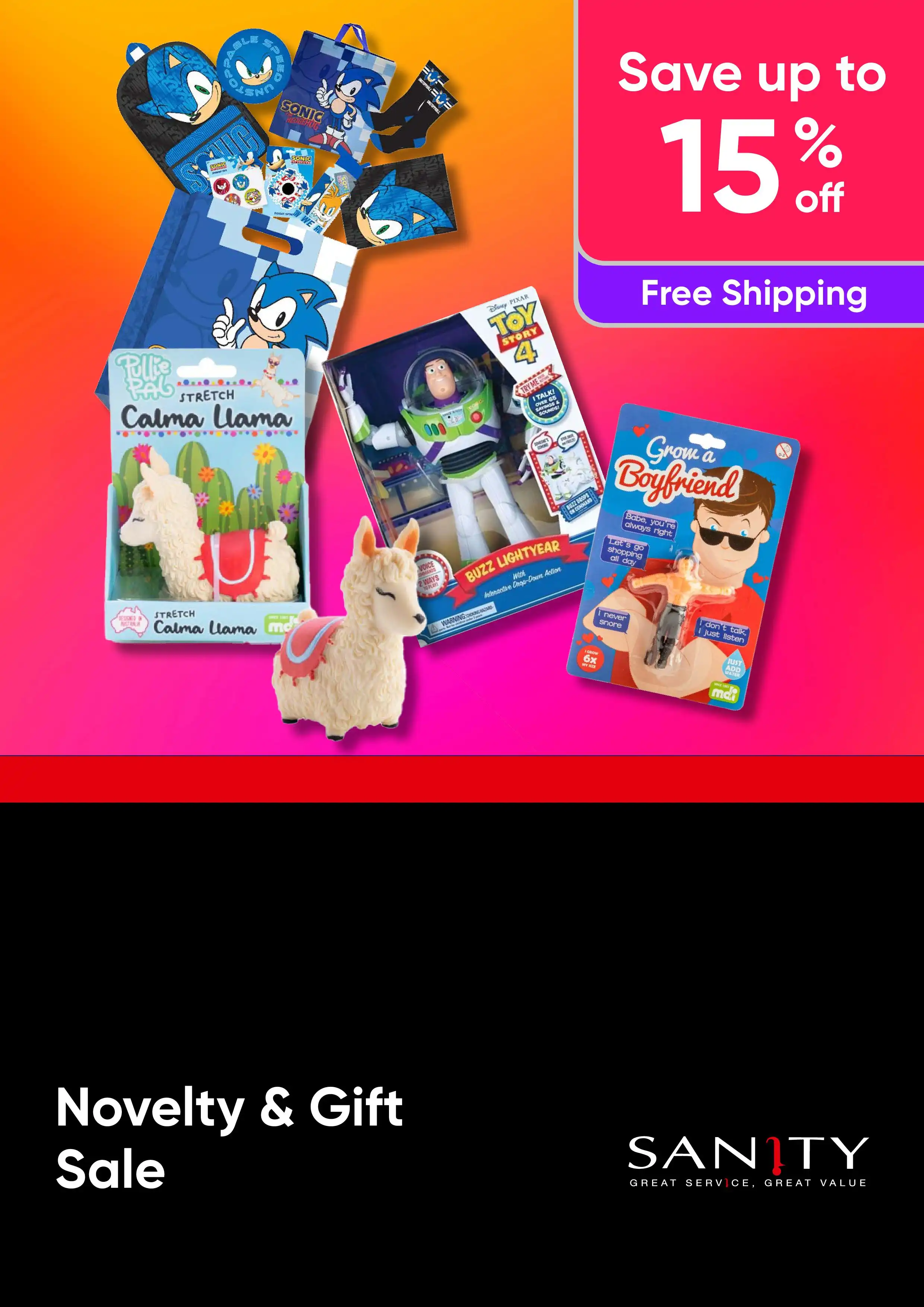 Novelty & Gift Sale - Stress Toys and More - William Valentine - Up to 15% off