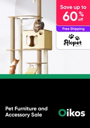 Pet Furniture and Accessory Sale - Kennels, Scratching Towers, Coops and More - Alopet - Up to 60% Off 