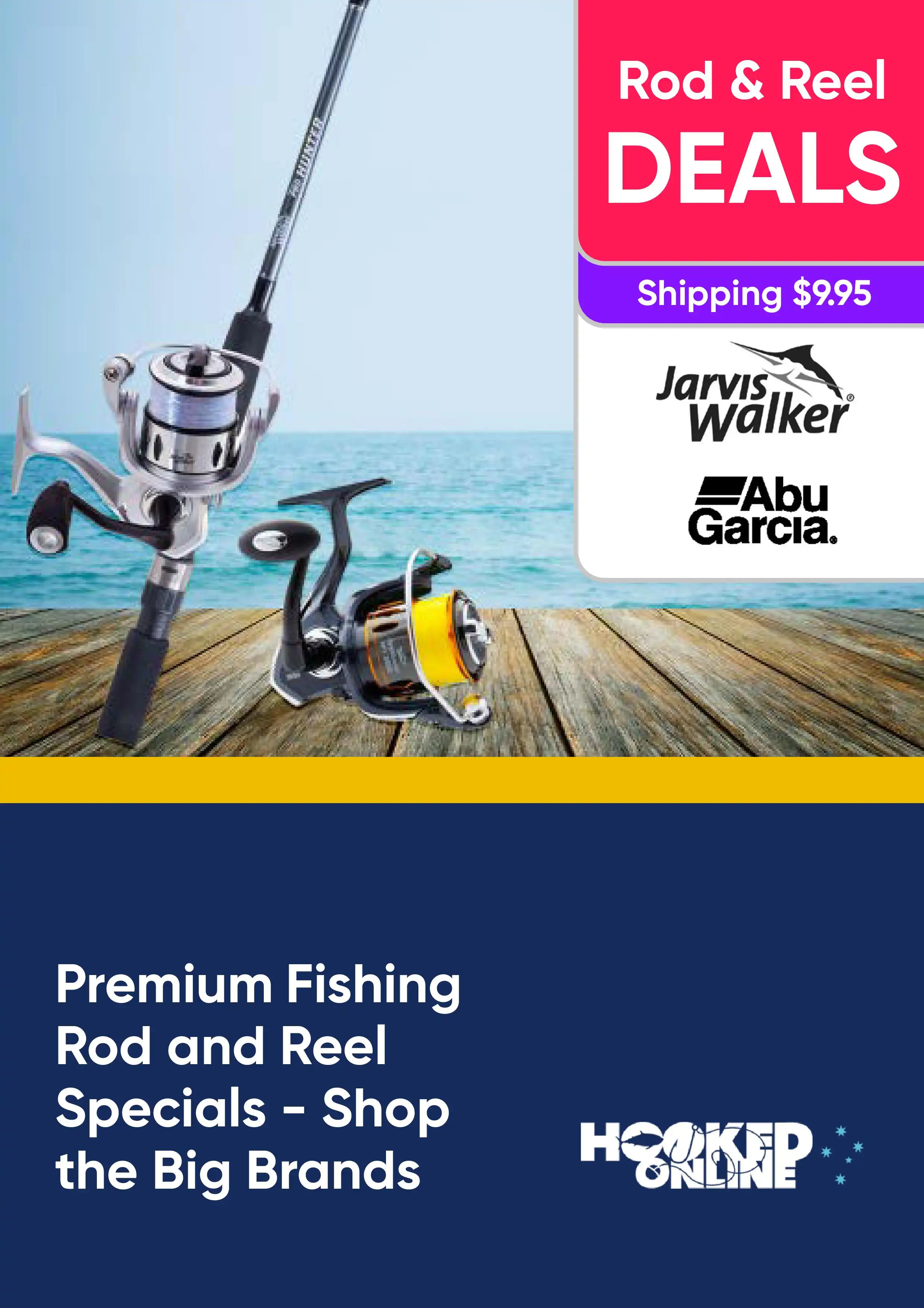 Premium Fishing Rod and Reel Specials - Shop the Big Brands
