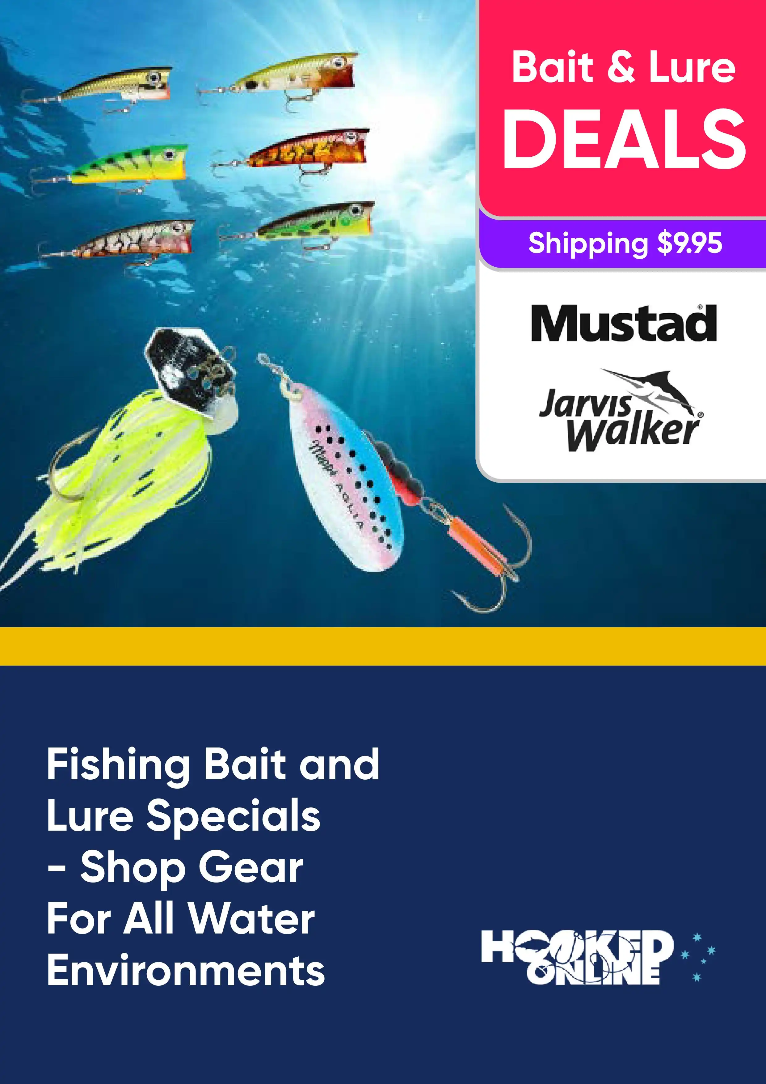 Fishing Bait and Lure Specials - Shop Gear For All Water Environments