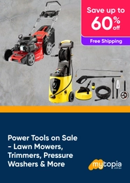 Power Tools on Sale - Lawn Mowers, Trimmers, Pressure Washers and More - Save Up to 60% Off