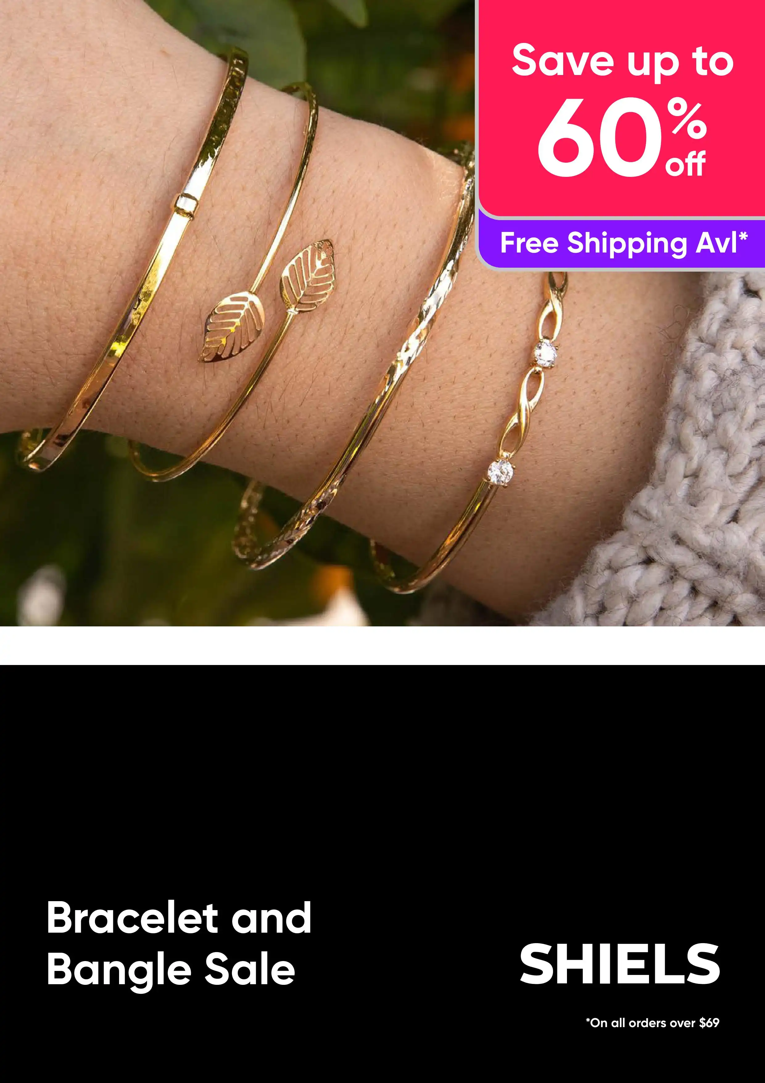 Shiels - Bracelets and Bangles - Up to 60% Off