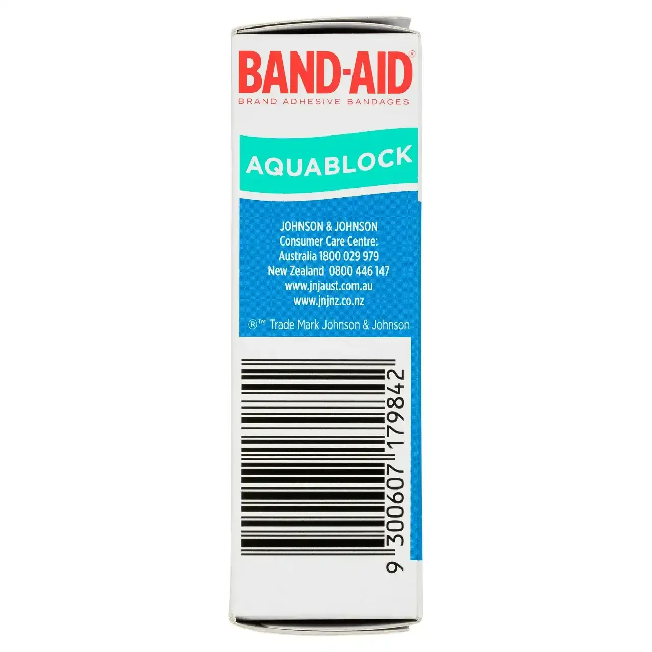 BAND-AID Waterproof Aquablock Sterile Strips 40 Pack