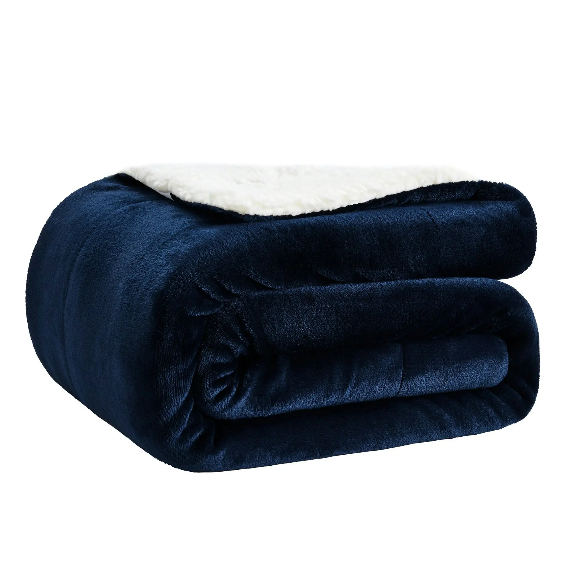 Linenova Sherpa Flannel Fleece Blanket Manchester Factory Lasoo