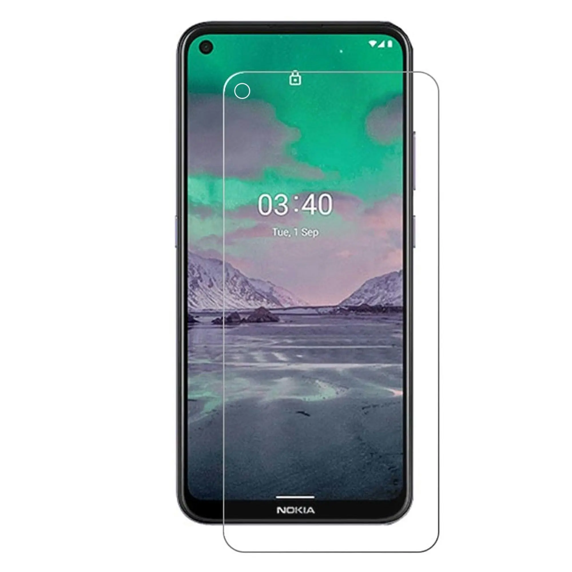 Pack] MEZON Nokia Ultra Clear Screen Protector Case Friendly