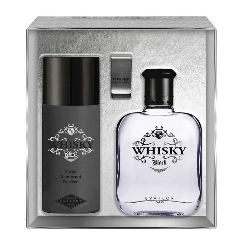 Whisky Black Eau De Toilette 100ml Piece Gift Set Direct
