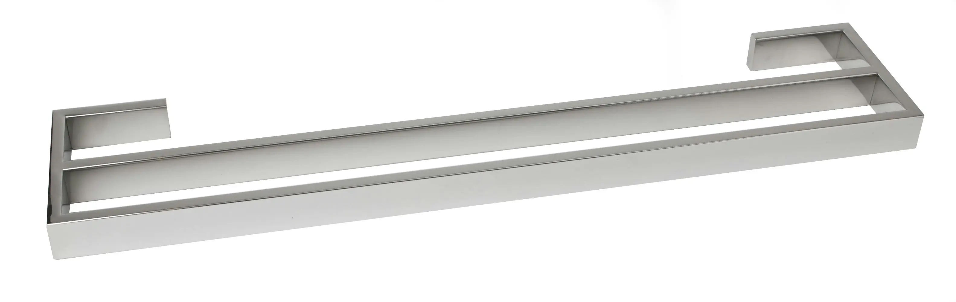 Aguzzo Montangna Stainless Steel Double Towel Rail (750mm