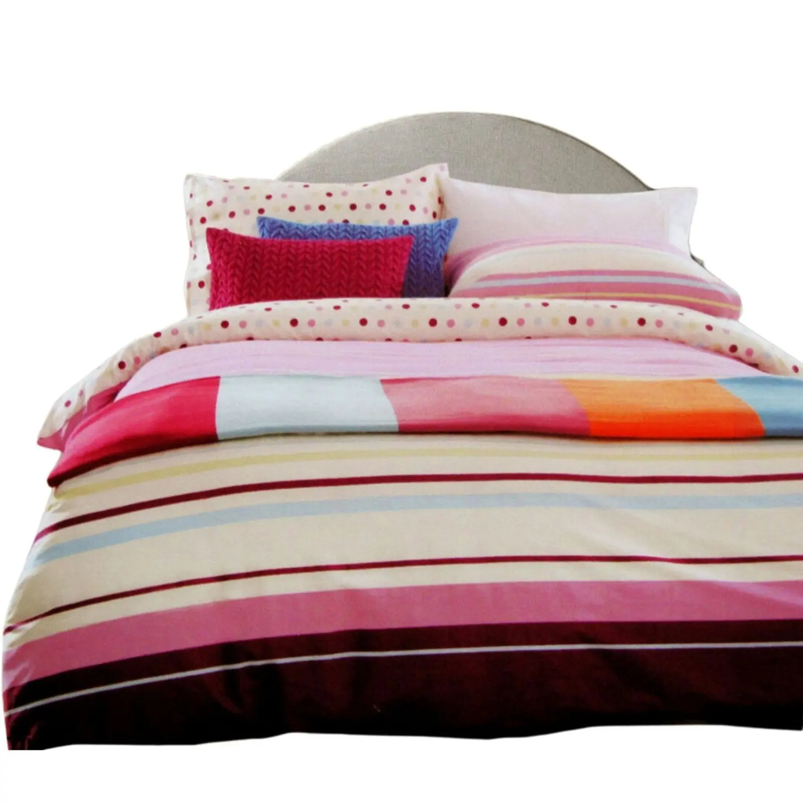 Atmosphere Carnival Reversible Quilt Cover Set Queen Appleby