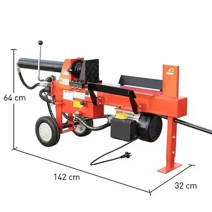 12 Ton Electric Hydraulic Wood Log Splitter