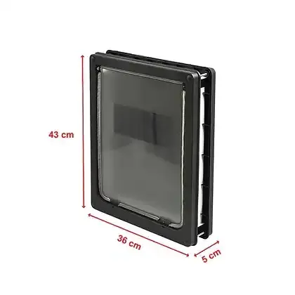 Pet Cat Dog Security Flap Locking Door