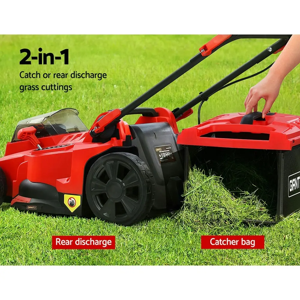 Giantz Lawn Mower Cordless 40V Battery Electric Lawnmower 37cm Width One Deal Lasoo