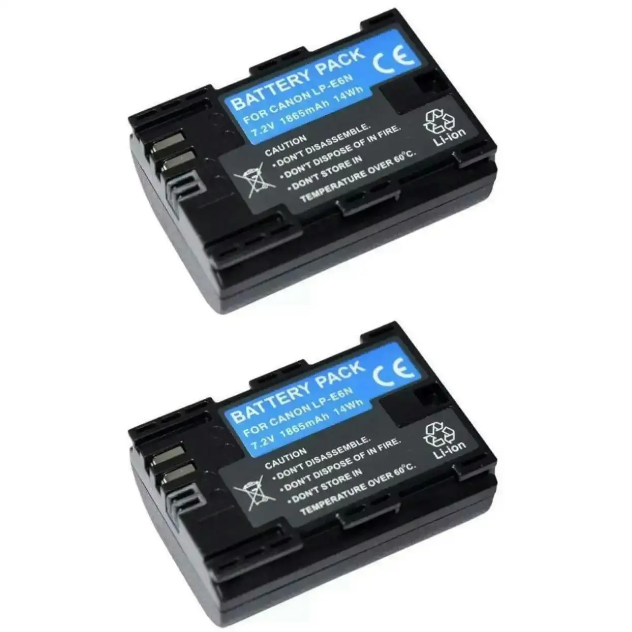 Canon LP-E6 Battery Replacement For EOS 5D Mark II III IV,5Ds,6D,7D,60D,70D,80D,EOS R R5 R6