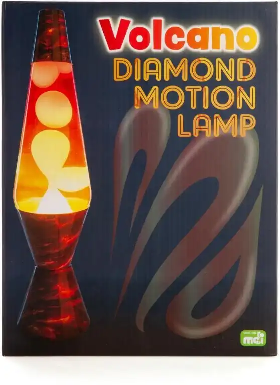 Diamond Motion Lamp Volcano