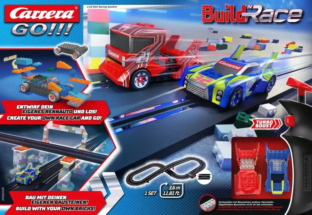 Carrera GO!!! Build &#39;n&#39; Race Construction Set - 3.6 Metres