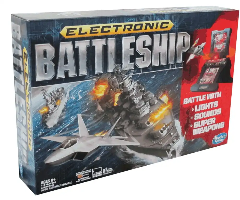 Electronic Battleship With Lights And Sounds