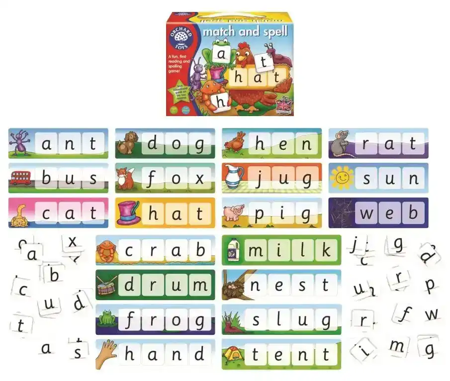 Orchard Toys - Match And Spell