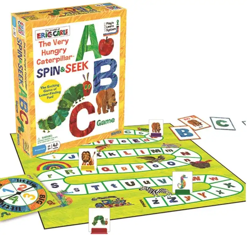 The Very Hungry Caterpillar, Spin & Seek Abc Game