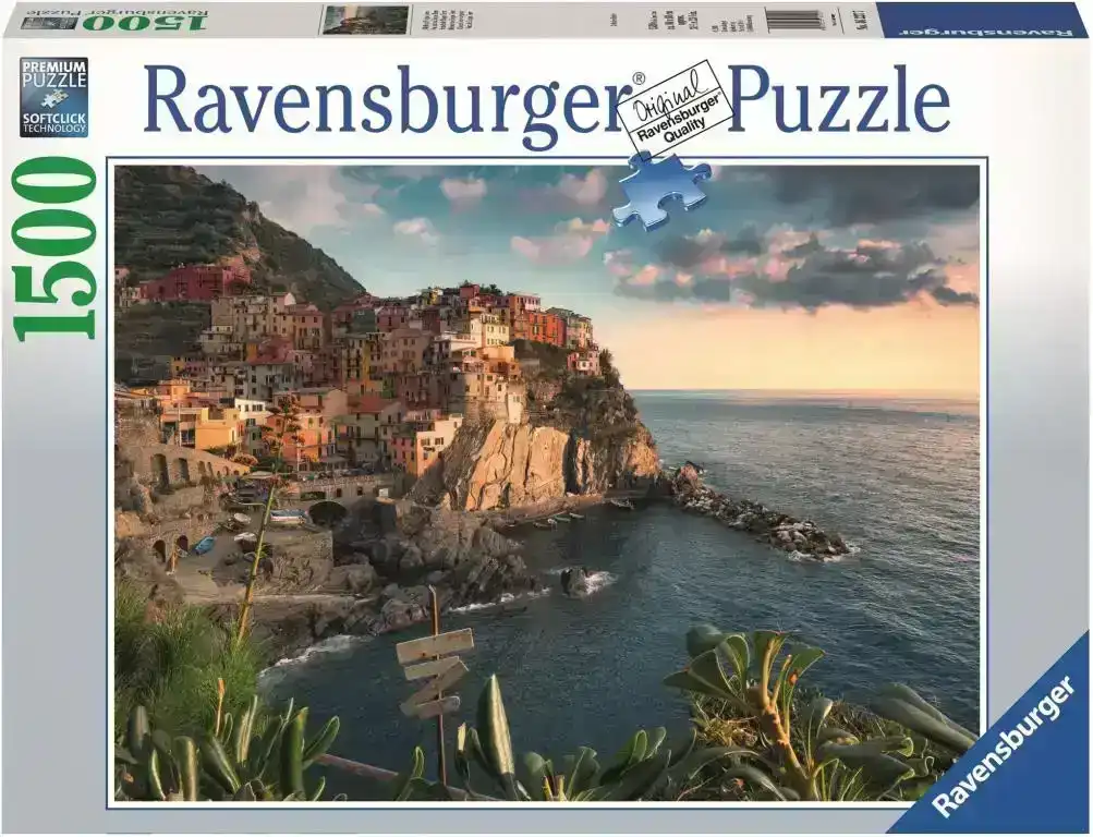 Ravensburger - Cinque Terre Viewpoint Puzzle 1500Pc